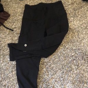 Lululemon cropped leggings